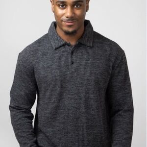 Simply Southern Gray Casual Button Down Shirt Classic Style